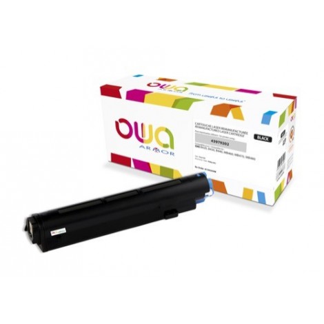 Toner ARMOR pour Oki 43979202 Noir - 7 000 pages - K15925OW