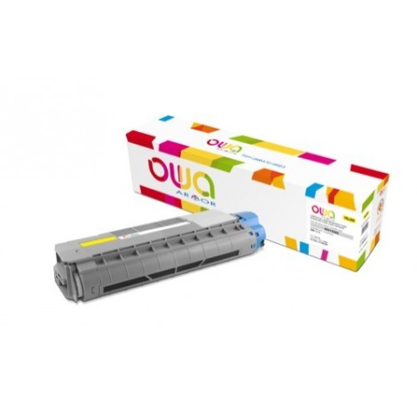 Toner ARMOR pour Oki 44315305 Jaune - 6 000 pages - K15982OW