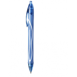 Bic Gel-Ocity Quick Dry Couleur Bleu Turquoise - Grip Caoutchouc - Pointe moyenne 0,7 mm