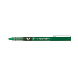 Pilot V7 HI-Tecpoint Vert - Stylo roller à encre liquide 0,7mm