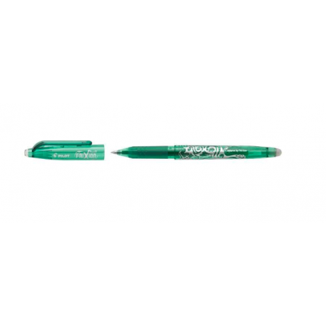 Pilot Frixion Ball Vert Stylo Roller Gel Effaçable - Pointe sphérique 0,7mm Rollerball