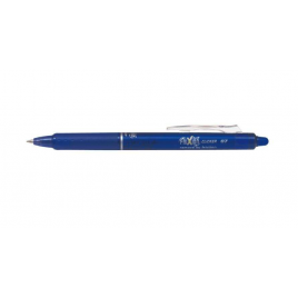 Pilot Frixion Clicker Bleu Stylo Roller Gel Effaçable rétractable - Pointe sphérique 0,7mm Rollerball