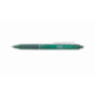 Pilot Frixion Clicker Vert Stylo Roller Gel Effaçable rétractable - Pointe sphérique 0,7mm Rollerball