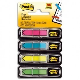 POST-IT®  Marque-pages flèches (4x24) couleurs vives