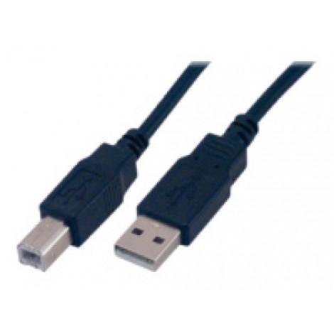 Câble USB 2.0 A-B 3 mètres pour imprimante et autres périphériques - MicroConnect