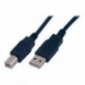 Câble USB 2.0 A-B 3 mètres pour imprimante et autres périphériques - MicroConnect