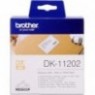 ORIGINAL Brother Etiquettes  DK-11202  Étiquettes d'expédition, 62x100mm blanc 300 et /rouleau