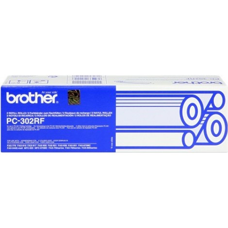 ORIGINAL Brother Rouleau de transfert thermique  PC-302RF  Pellicule inclue