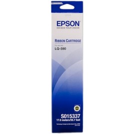 ORIGINAL Epson Ruban encreur noir C13S015337 S015337 Tissu ruban couleur, 5 millions de caractères