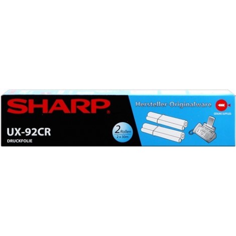 ORIGINAL Sharp Rouleau de transfert thermique  UX-92CR  Pellicule inclue