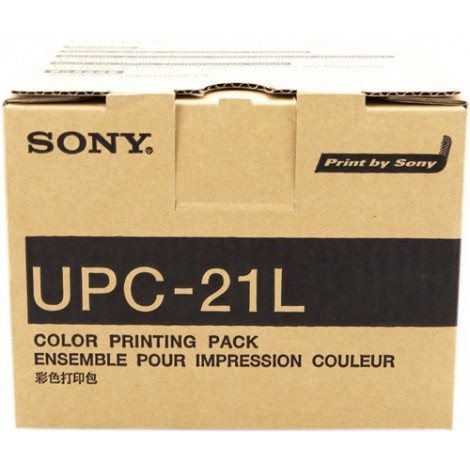 ORIGINAL Sony Value Pack  UPC-21L  Paquet d'impression couleur A6 de 200 feuilles + 4 rouleaux