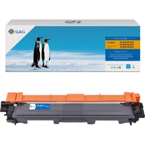 TN-245C Cyan, Toner compatible BROTHER - 2 200 pages