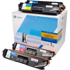 Pack de 4 Toners compatibles BROTHER TN-423-BK + C + M + Y - 6 500 + 3x 4 000 pages