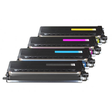 Pack de 4 Toners compatibles BROTHER TN-326-BK + C + M +Y - 4 000 + 3x 3 500 pages