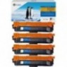 Pack de 4 Toners compatibles BROTHER TN-241-BK + C + M + Y - 2 500 + 3x 2 200 pages