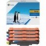 Pack de 4 Toners compatibles BROTHER TN-247-BK + C + M + Y - 3 000 + 3x 2 300 pages