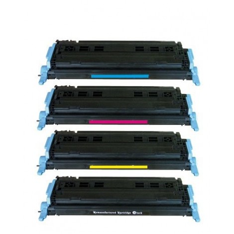 Pack de 4 Toners compatibles CANON 707 BK + C + M + Y - 2 500 + 3x 2 000 pages