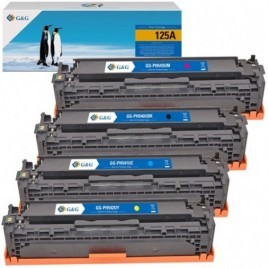 Pack de 4 Toners compatibles CANON 716 BK + C + M + Y - 2400 + 3x 1800 pages