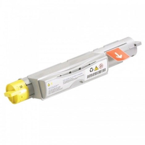 593-10123 - JD750 Jaune, Toner compatible DELL - 10 000 pages