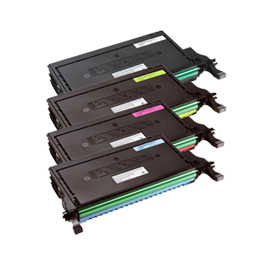 Pack de 4 Toners compatibles DELL 593-10368-69-70-71 - 5 500 + 3x 5 000 pages