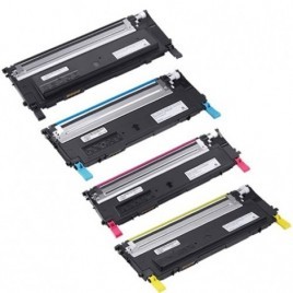 Pack de 4 Toners compatibles DELL 593-10493-94-95-96 - 1 500 + 3x 1 000 pages