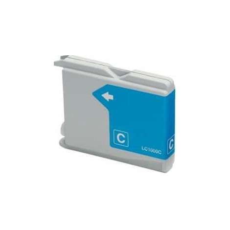 LC-1000C Cyan, Cartouche compatible BROTHER - 12ml