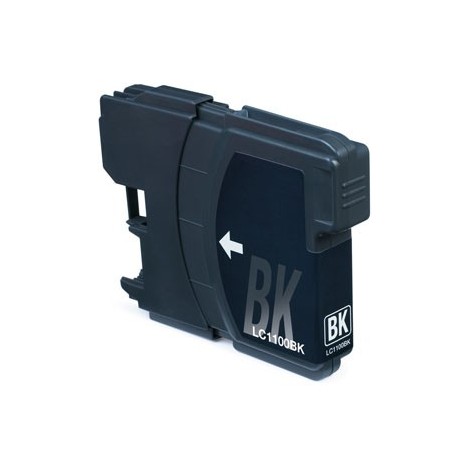 LC-1100BK Noir, Cartouche compatible BROTHER - 14.6ml