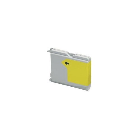 LC-970Y Jaune, Cartouche compatible BROTHER - 12ml