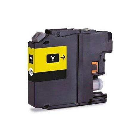 LC-3213Y Jaune, Cartouche compatible BROTHER - 400 pages