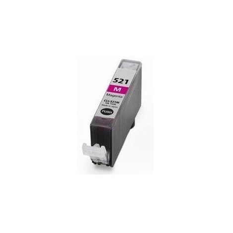 CLI-521M Magenta, Cartouche compatible CANON - 9ml