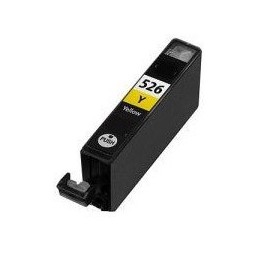 CLI-526Y Jaune, Cartouche compatible CANON - 9ml