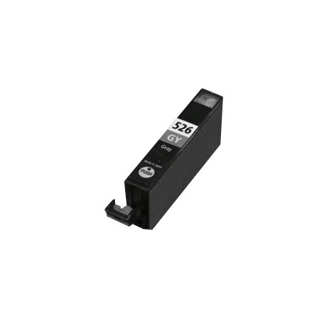 CLI-526GY Gris, Cartouche compatible CANON - 9ml