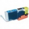 CLI-551C XL Cyan, Cartouche compatible CANON - 12ml