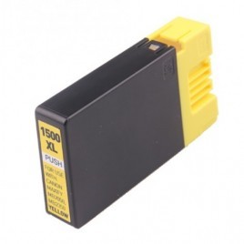 PGI-1500Y XL Jaune, Cartouche compatible CANON - 14ml - 950 pages