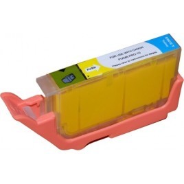 PGI-72Y Jaune, Cartouche compatible CANON - 14ml - 377 Photos (10 x 15cm)