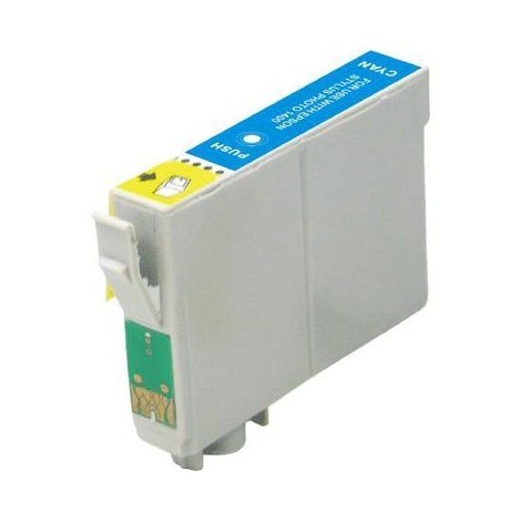 T0452 / T0442 Cyan, Cartouche compatible EPSON - 13ml - 420 pages