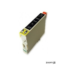 T0611 Noire, Cartouche compatible EPSON - 8ml - 250 pages