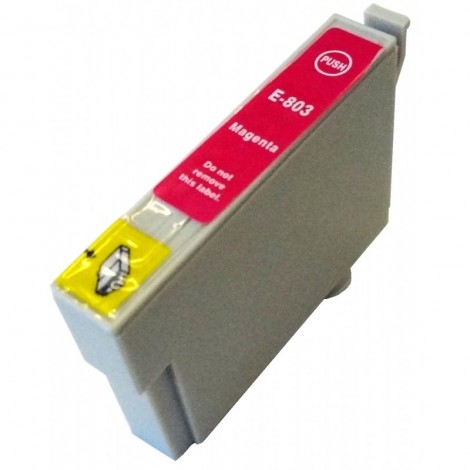 T0803 Magenta, Cartouche compatible EPSON - 7.4ml - 460 pages