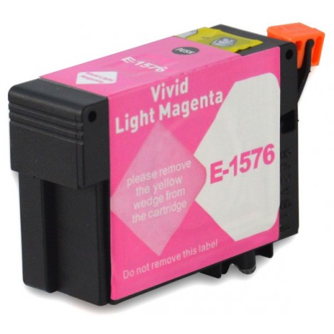 T1576 Magenta Clair, Cartouche compatible EPSON - 30ml