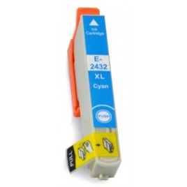 T2422 / T2432 Cyan, Cartouche compatible EPSON - 13.8ml