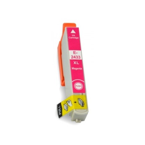 T2423 / T2433 Magenta, Cartouche compatible EPSON - 13.8ml