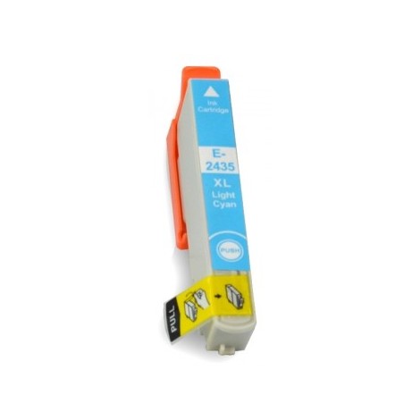 T2425 / T2435 Photo Cyan, Cartouche compatible EPSON - 13.8ml