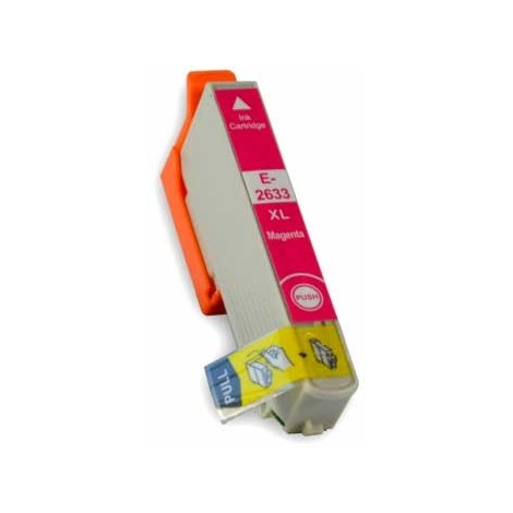 T2613 / T2633 Magenta, Cartouche compatible EPSON - 13.8ml