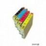 PACK 4 cartouches T0556 Noire + Cyan + Magenta + Jaune - 4 x 12.5ml