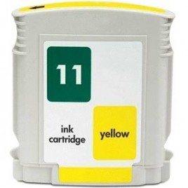 11 Jaune C4838AE, Cartouche compatible HP - 28ml