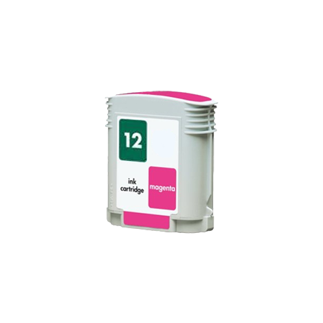 12 Magenta C4805A, Cartouche compatible HP - 55ml