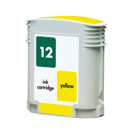 12 Jaune C4806A, Cartouche compatible HP - 55ml