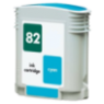 82 Cyan CH566A, Cartouche compatible HP - 28ml