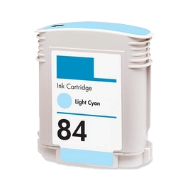 84 Photo cyan C5017A, Cartouche compatible HP