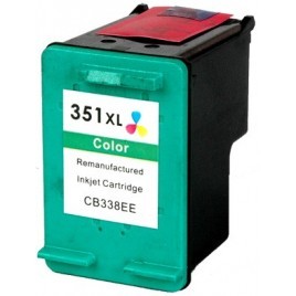 351 XL Couleurs CB338EE, Cartouche recyclée HP - 21ml